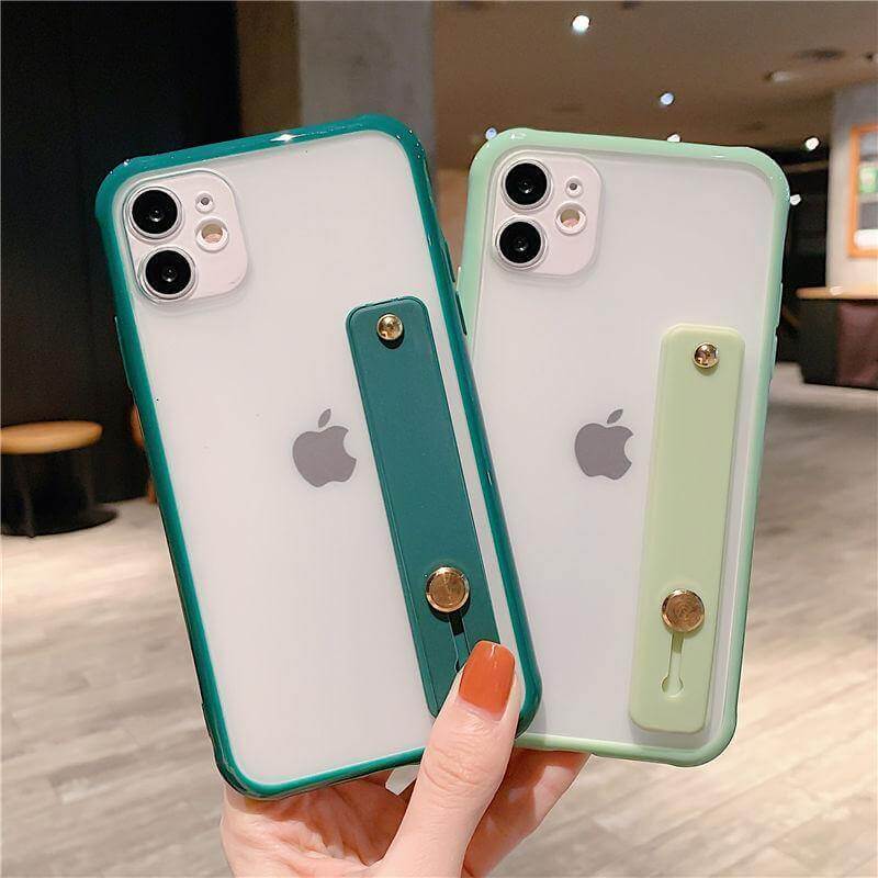 Wrist Strap Shockproof iPhone Cases - MaviGadget