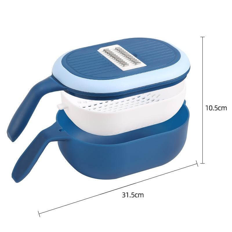 Multifunctional Fast Vegetable Slicer with Strainer - MaviGadget