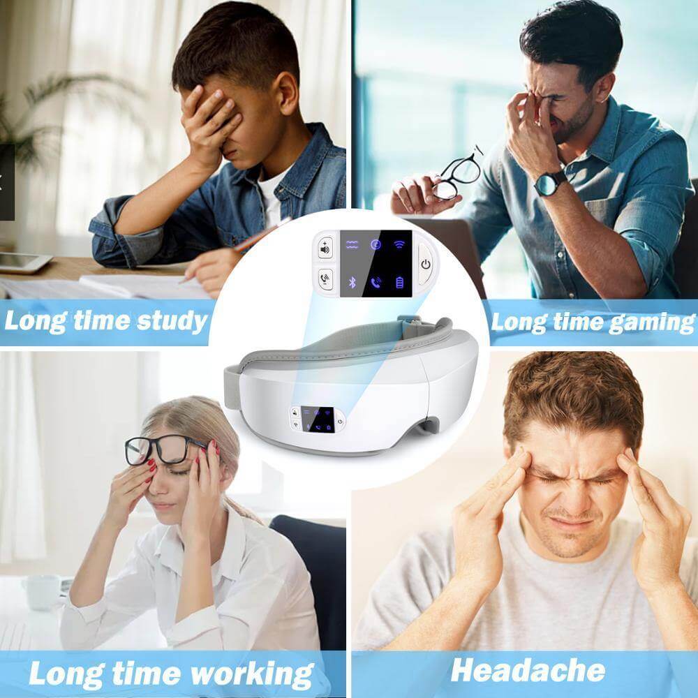 4D Premium Smart Eye Massager for Eye Care - MaviGadget