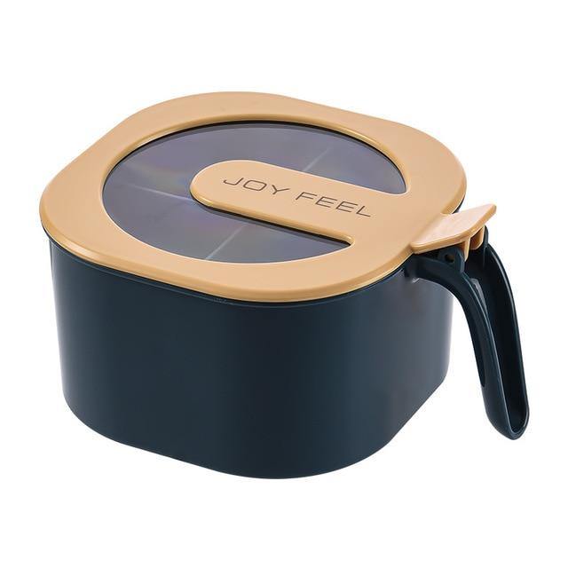 Transparent Easy Spice Storage Jar - MaviGadget