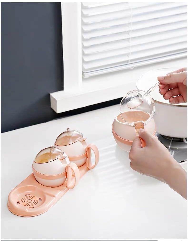Seasoning Little Storage Table Jar Set - MaviGadget