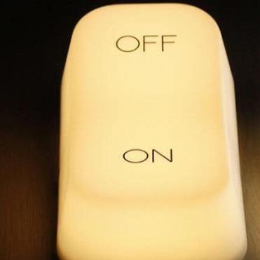 Creative  ON/OFF Switch Led Lamp - MaviGadget