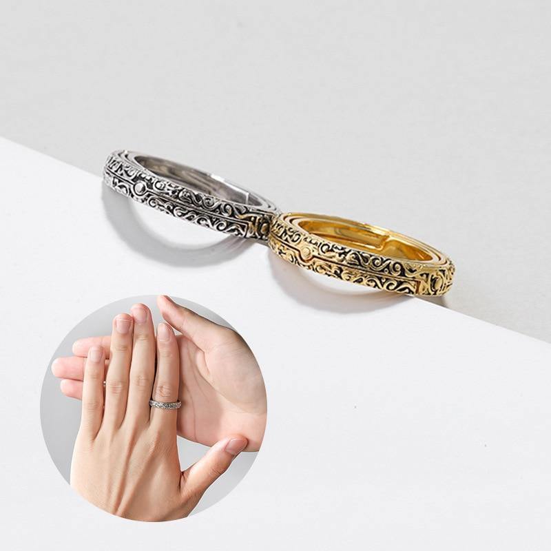 Vintage Astronomical Creative Complex Cosmic Ring - MaviGadget