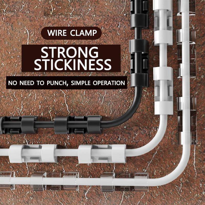 20Pcs Self Stick Wire Organizer - MaviGadget
