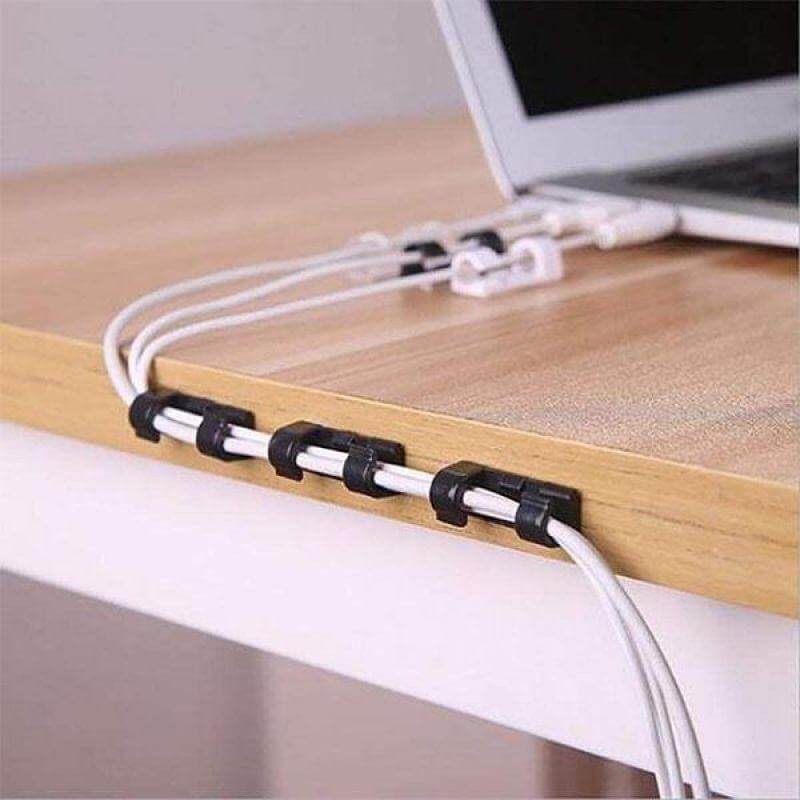20Pcs Self Stick Wire Organizer - MaviGadget