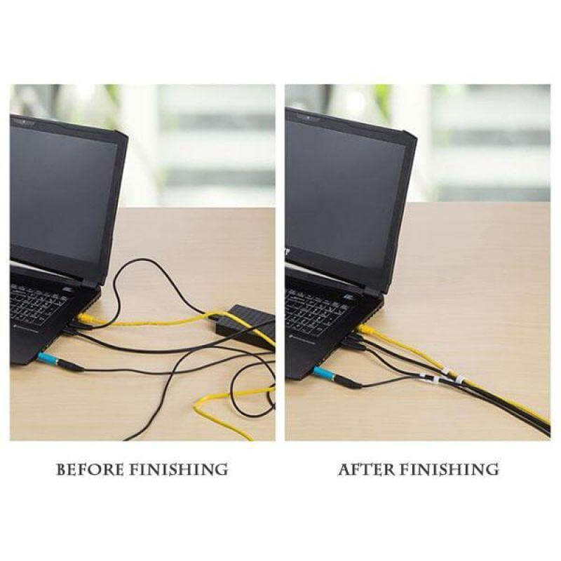 20Pcs Self Stick Wire Organizer - MaviGadget