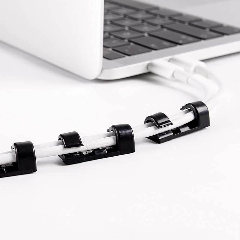 20Pcs Self Stick Wire Organizer - MaviGadget