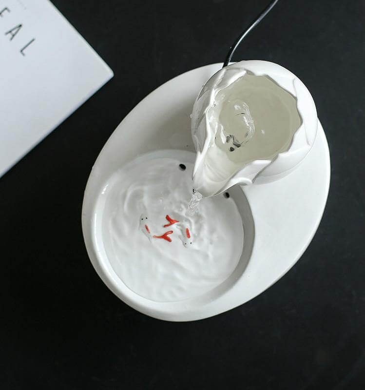 Ceramics Cat Water Dispenser - MaviGadget