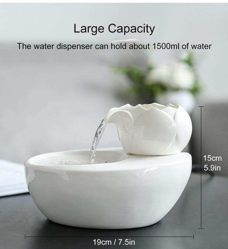 Ceramics Cat Water Dispenser - MaviGadget