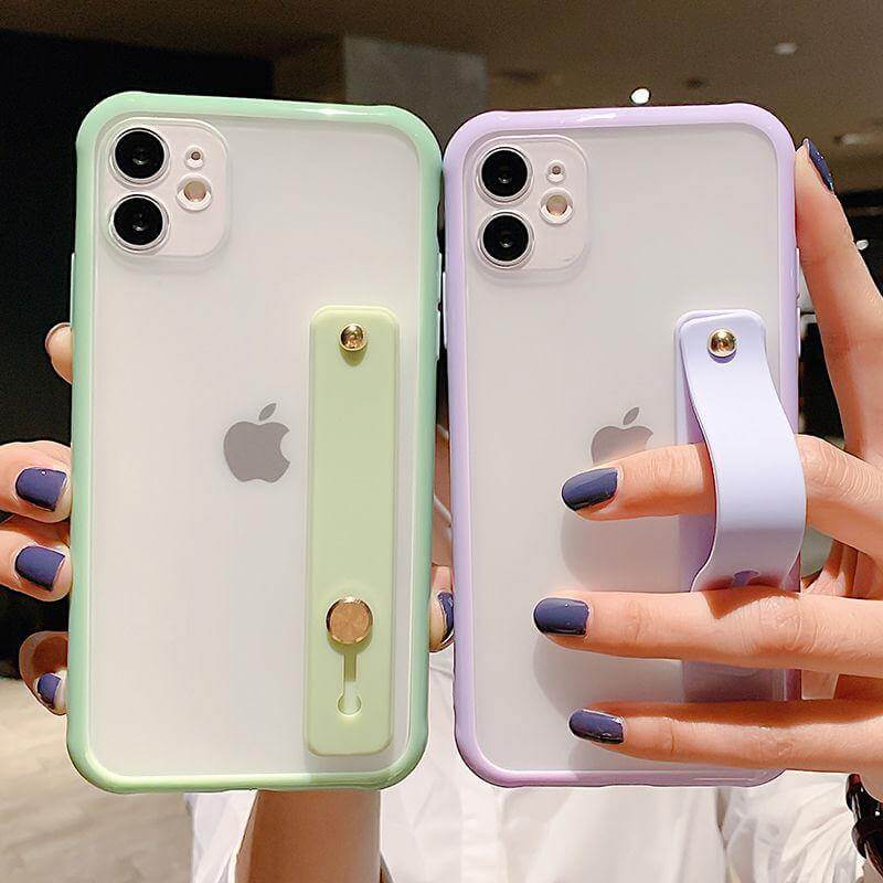 Wrist Strap Shockproof iPhone Cases - MaviGadget