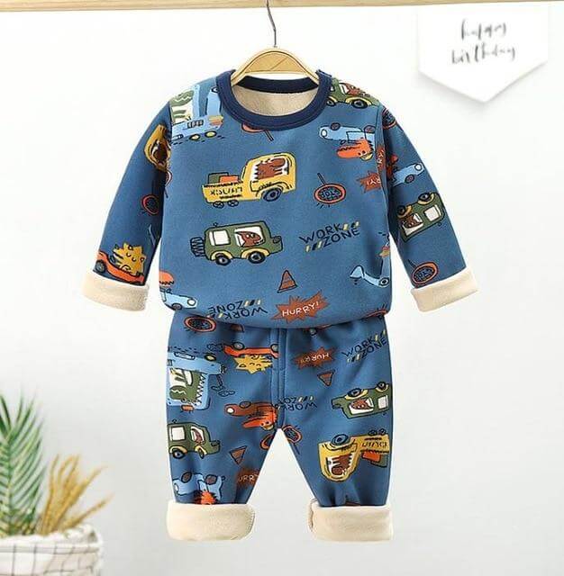 Children Cartoon Winter Pyjamas Unisex - MaviGadget