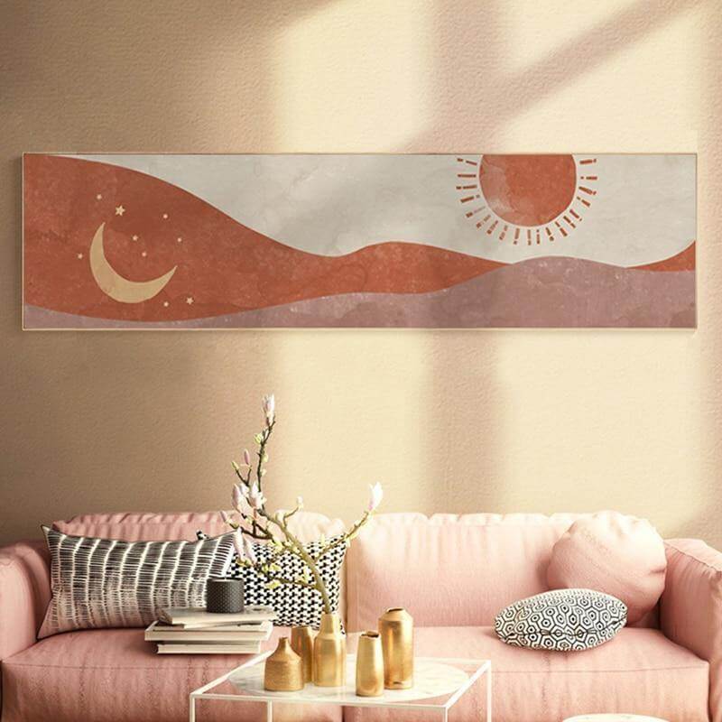 Nordic Minimal Wall Art Canvas Painting - MaviGadget
