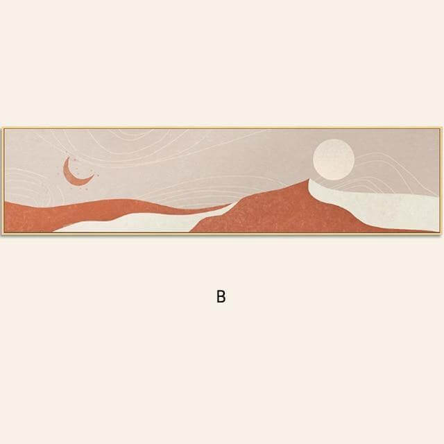 Nordic Minimal Wall Art Canvas Painting - MaviGadget