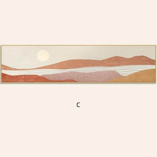 Nordic Minimal Wall Art Canvas Painting - MaviGadget
