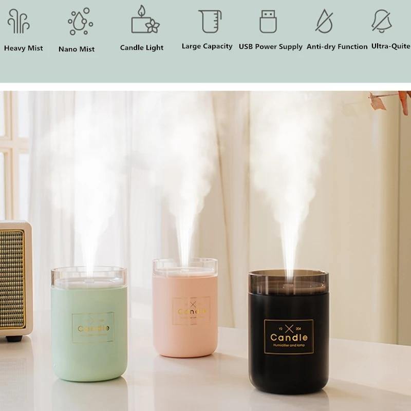 Ultrasonic Candle Essential Oil Diffuser - MaviGadget