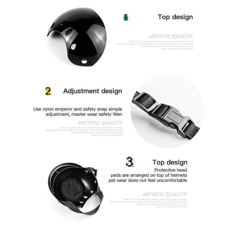 Cool Pet Fashion Helmet & Riding Cap - MaviGadget