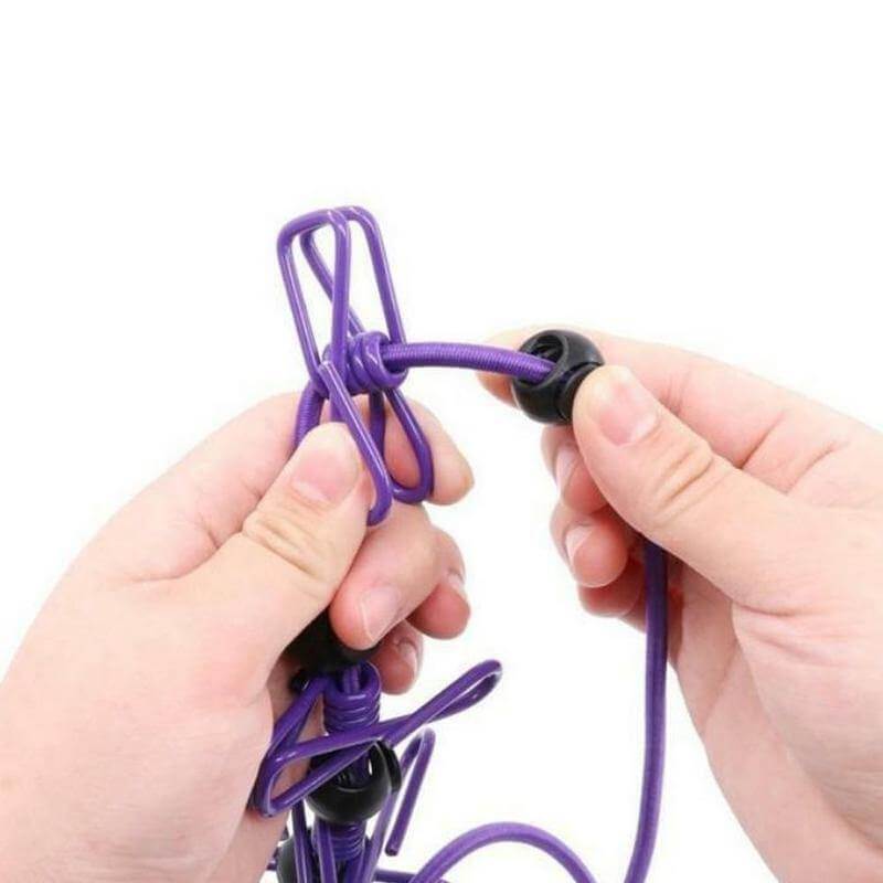 Portable Travel Clothesline - MaviGadget