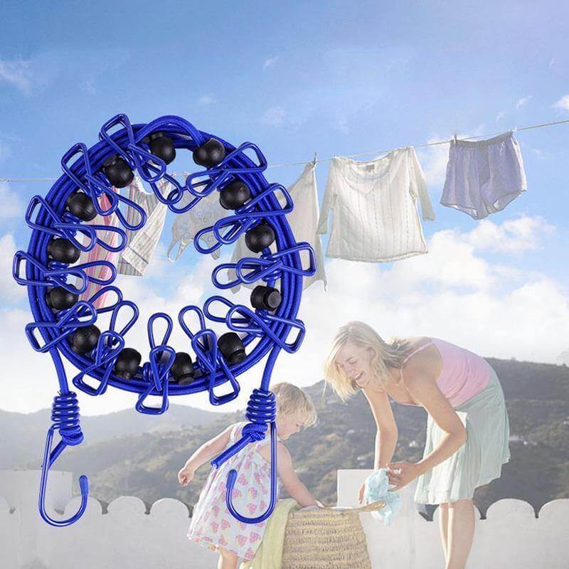 Portable Travel Clothesline - MaviGadget
