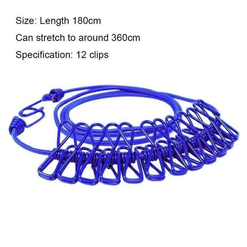 Portable Travel Clothesline - MaviGadget