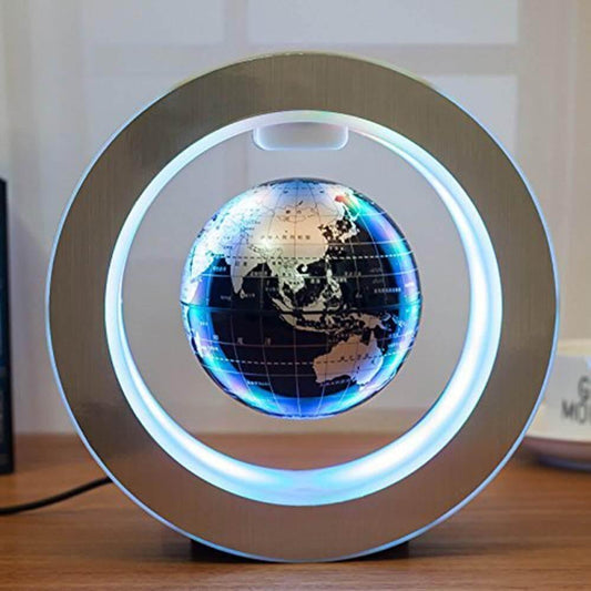 Novelty Floating Globe LED World Magnetic Levitation Lamp - MaviGadget