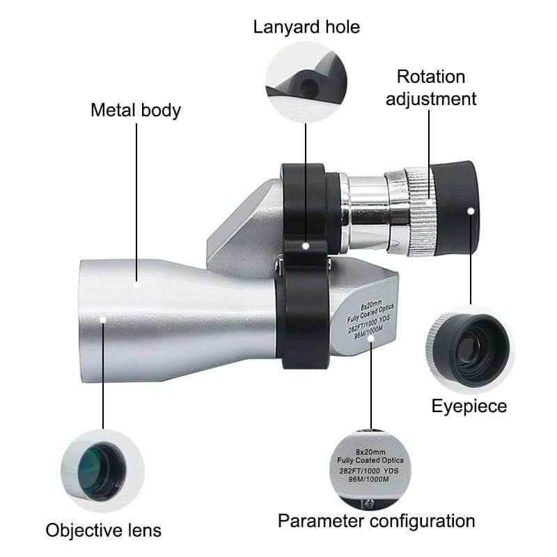 Mini Super Clear Monocular Smartphone Telescope - MaviGadget