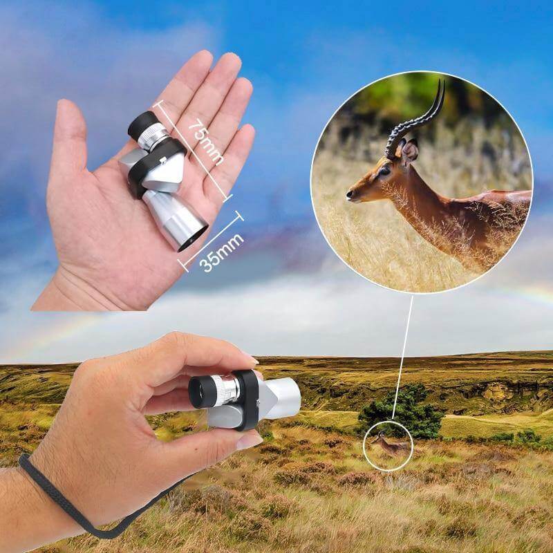 Mini Super Clear Monocular Smartphone Telescope - MaviGadget