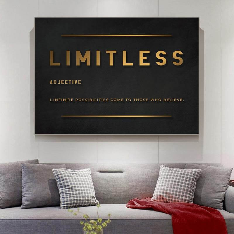 Modern Hustle Inspirational Canvas Wall Posters - MaviGadget