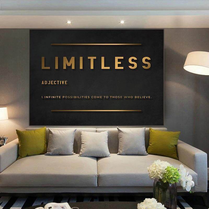 Modern Hustle Inspirational Canvas Wall Posters - MaviGadget