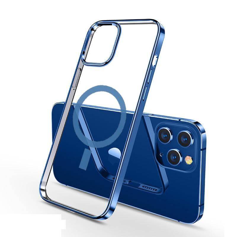 Transparent Magnetic Charger Case for iPhone 12 - MaviGadget