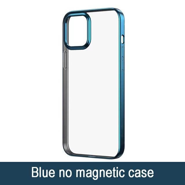Transparent Magnetic Charger Case for iPhone 12 - MaviGadget