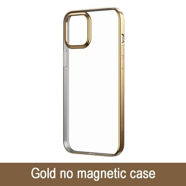 Transparent Magnetic Charger Case for iPhone 12 - MaviGadget