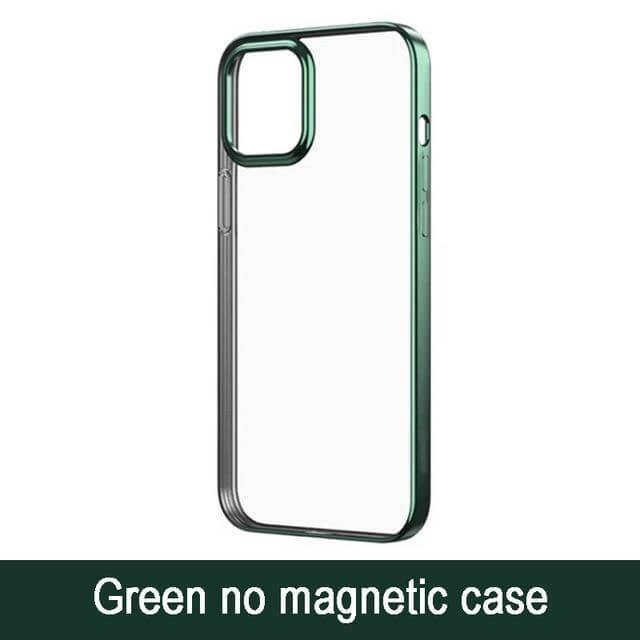 Transparent Magnetic Charger Case for iPhone 12 - MaviGadget
