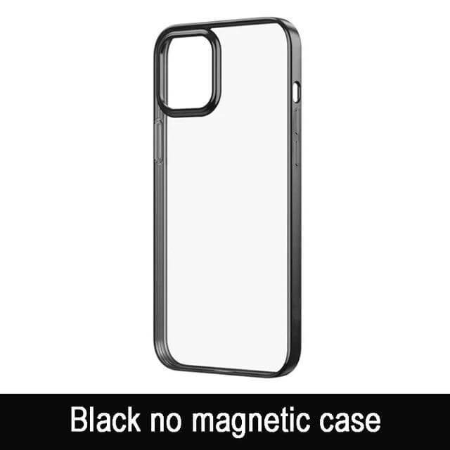 Transparent Magnetic Charger Case for iPhone 12 - MaviGadget