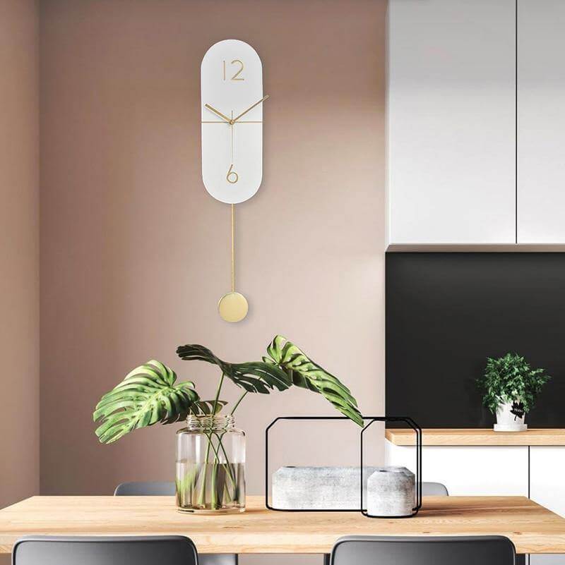 Europe Elegant Pendulum Wall Clock - MaviGadget