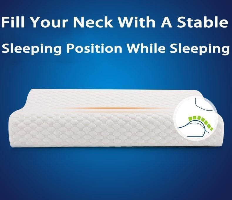 Memory Foam Orthopedic Neck Pillow - MaviGadget