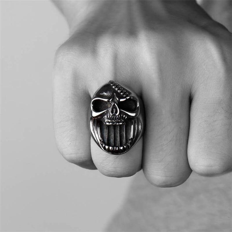 Cool Skull Unisex Ring Bottle Opener - MaviGadget