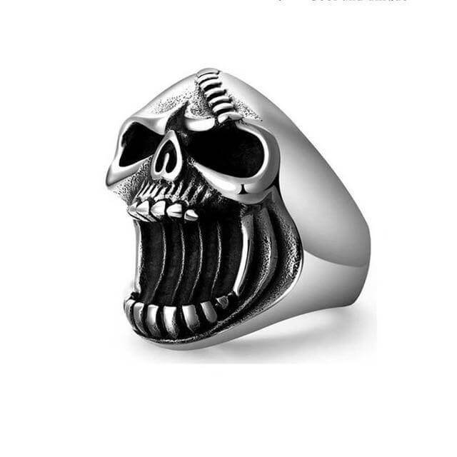 Cool Skull Unisex Ring Bottle Opener - MaviGadget