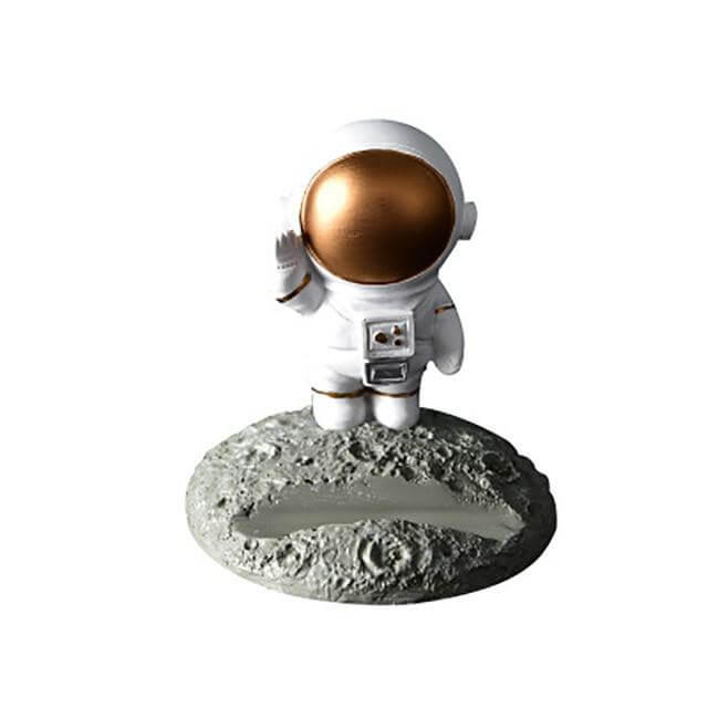 Simple Astronaut Mobile Phone Stand Holder - MaviGadget
