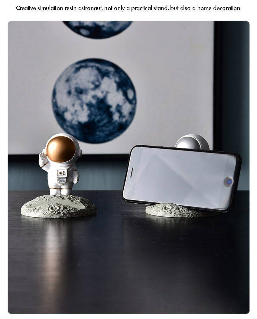 Simple Astronaut Mobile Phone Stand Holder - MaviGadget
