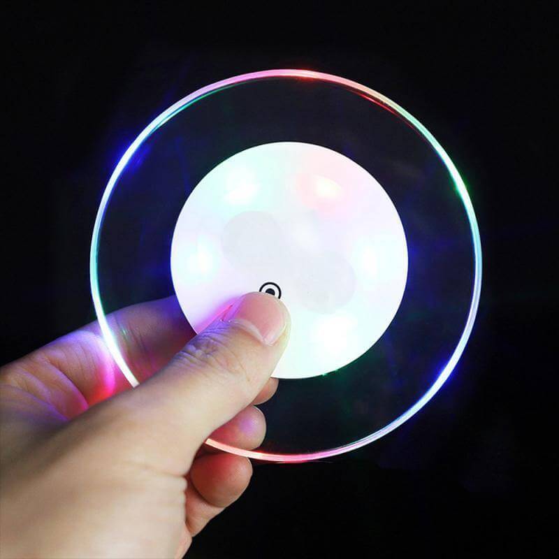 Acrylic Ultra-Thin LED Coaster - MaviGadget