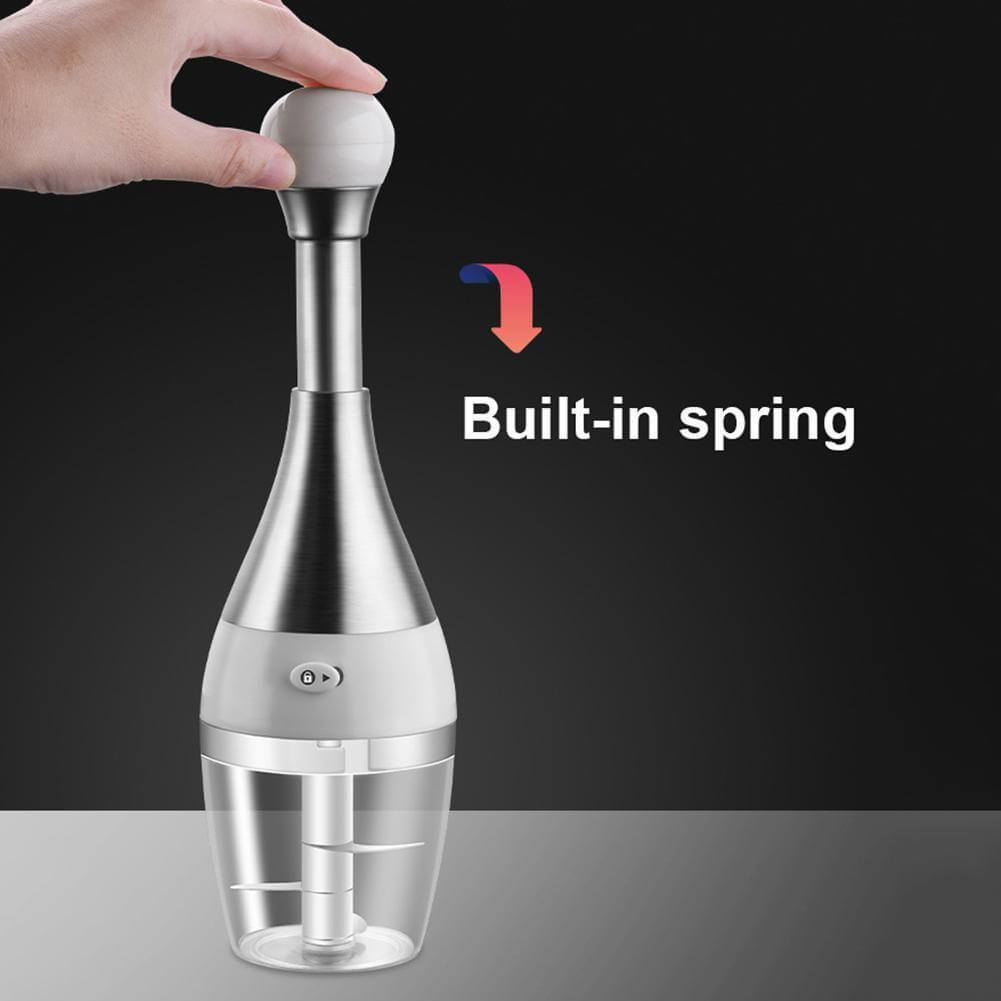 Stainless Steel Quick Garlic Vegetable Chopper - MaviGadget