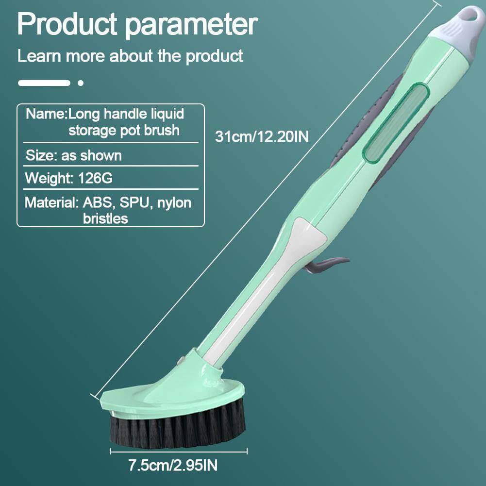 Multifunctional Kitchen Dish Soap Dispensing Brush - MaviGadget