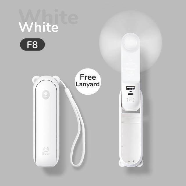 Rechargeable Portable Handheld Foldable Mini Fan - MaviGadget
