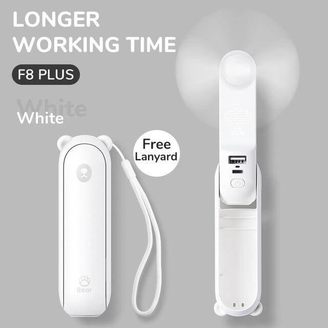 Rechargeable Portable Handheld Foldable Mini Fan - MaviGadget