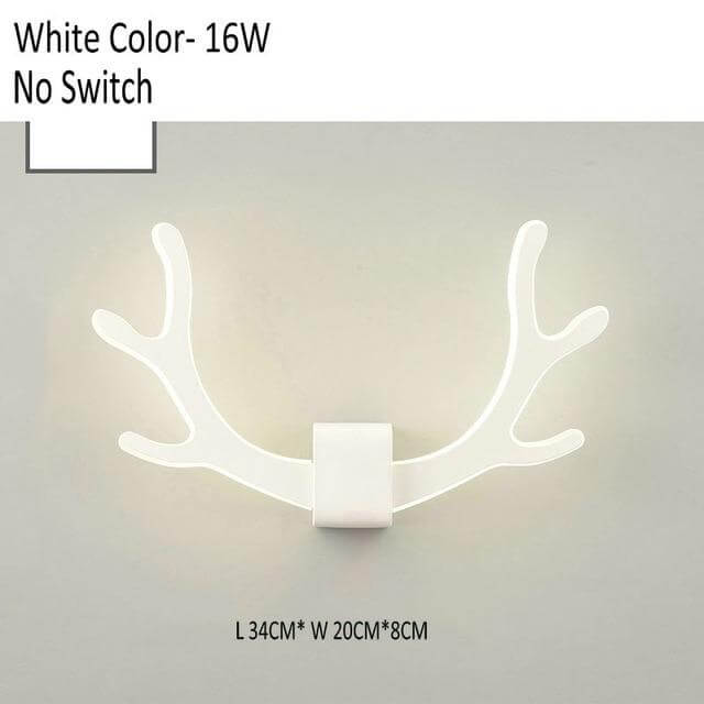 Creative Deer Antler Wall Lamp with Motion Sensor - MaviGadget