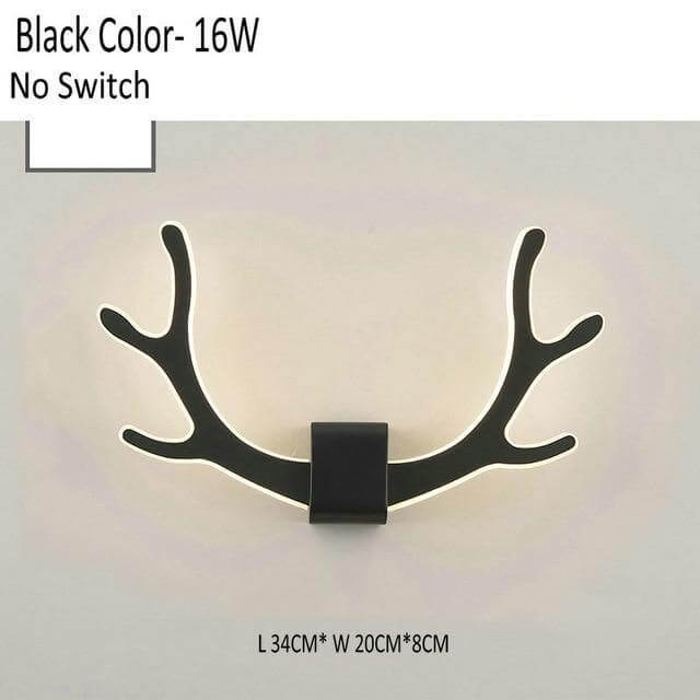 Creative Deer Antler Wall Lamp with Motion Sensor - MaviGadget