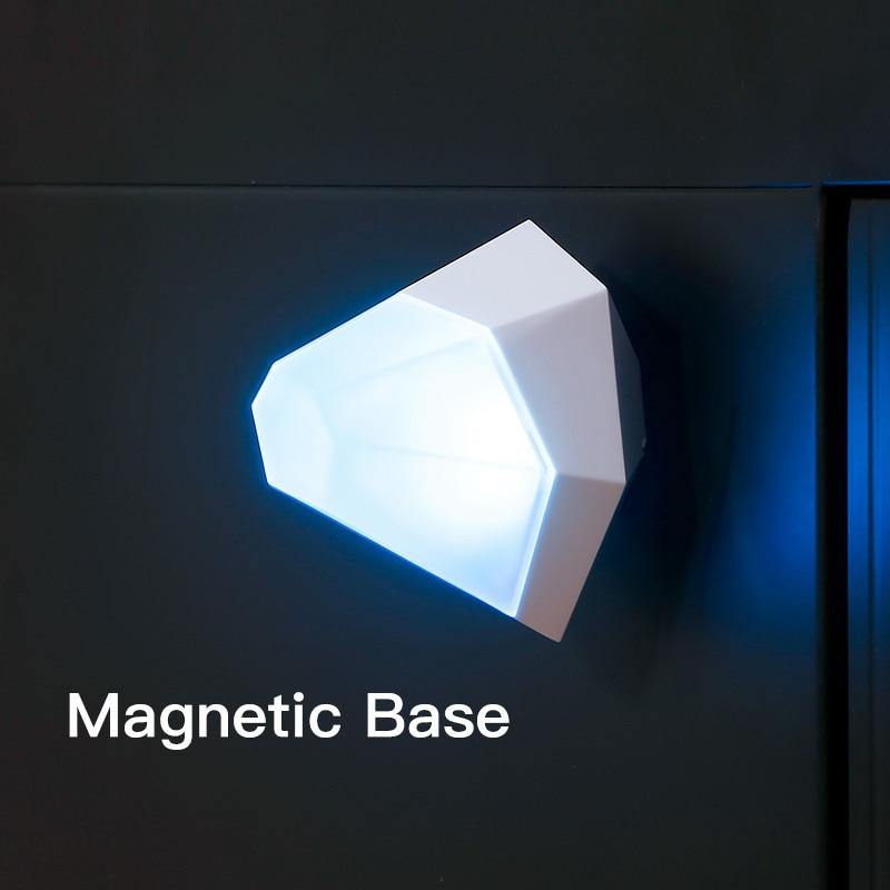 2in1 Diamond LED Night Light Wireless Charger - MaviGadget