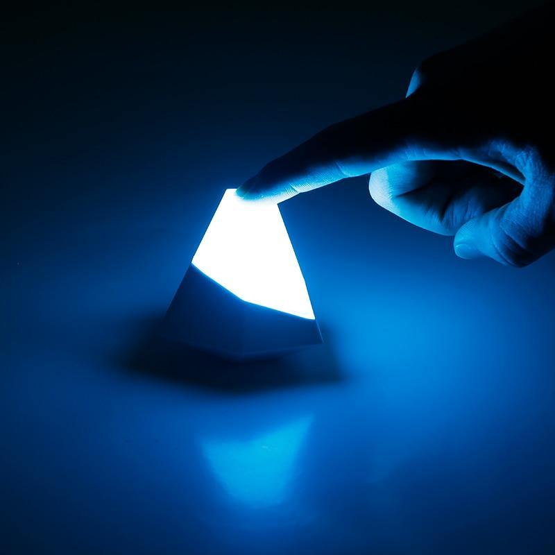 2in1 Diamond LED Night Light Wireless Charger - MaviGadget