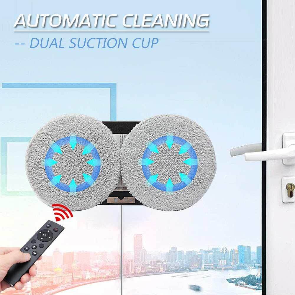 Remote Control Window Cleaning Magnetic Brush Robot - MaviGadget