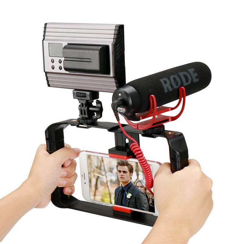 Vlogger Smartphone Tripod Mount Stand Stabilizer - MaviGadget